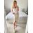 Langarm-Hemdkleid für Damen (S/M EINHEITSGRÖSSE) ITALIAN FASHION IMWD232607 -   beige -   M / L