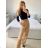 Langarm-Top/Croptop für Damen (S/M ONE SIZE) ITALIAN FASHION IMPLP2386080075