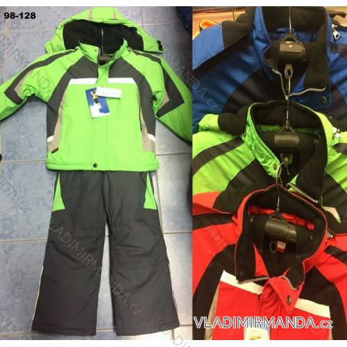 Set Winterjacke, wasserdichte gepolsterte Skihose für Kinder (98-128) PENG MING SOUP98-128