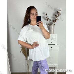 Tunika / Bluse Langarm Damen Oversized (3XL / 4XL ONE SIZE) ITALIAN FASHION IMWQ2191650