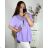 Tunika / Bluse Langarm Damen Oversized (3XL / 4XL ONE SIZE) ITALIAN FASHION IMWQ2191650