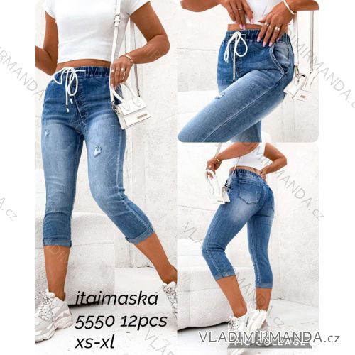 3/4 lange Damenjeans (XS-XL) ITAIMASKA ITA245550