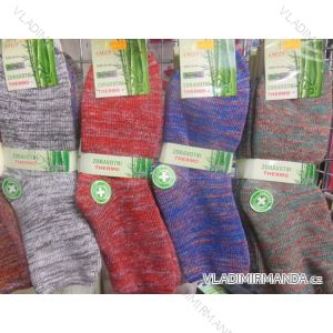 Socken warme Thermo Health Damen Bambus (35-42) AMZF PB778
