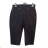 Leggings 3/4 kurze Damen (M-2XL) SAL SMILING SAL24D-170 -   schwarz -   M / L