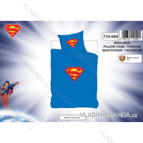 Bettwäsche Superman Baby (140 * 200 + 70 * 90 cm) SETINO 710-099