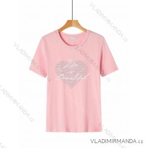 Damen-Kurzarm-T-Shirt (XS-XL) GLO-STORY GLO24WPO-P9298-4