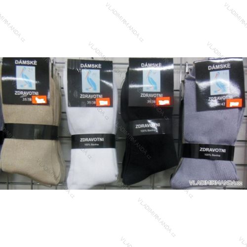 Socken mit kurzen Ärmeln Baumwolle Baumwolle (35-42) VIRGIN D-5914
