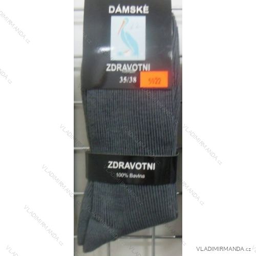 Socken mit kurzen Ärmeln Baumwolle Baumwolle (35-42) VIRGIN D-5922