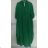 Kurzarmhemd Kleid Kleid (uni L-2XL) ITALIENISCH MODA IMS20002