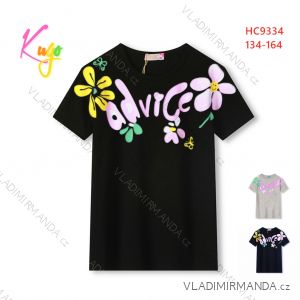 Kurzarm-T-Shirt für Mädchen (134-164) KUGO FL1209