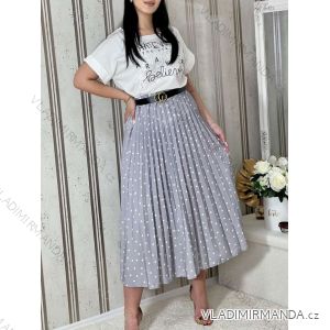 Sommerkleid Carmen aus Musselin für Damen (Einheitsgröße S/M) ITALIAN FASHION IMWE231506