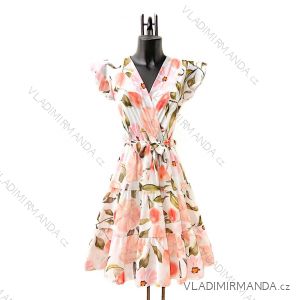 Langärmeliges Sommerkleid für Damen (Einheitsgröße S/M) ITALIAN FASHION IMPES238990