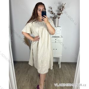 Ärmelloses Sommerkleid für Damen (UNI SL) ITALIAN FASHION IMK201505107