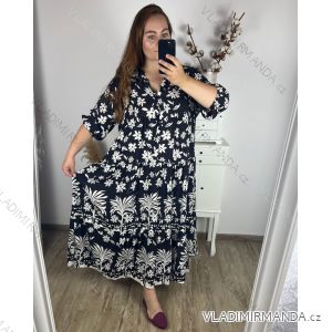 Langarm-Hemdkleid für Damen (S/M EINHEITSGRÖSSE) ITALIAN FASHION IMWD232607