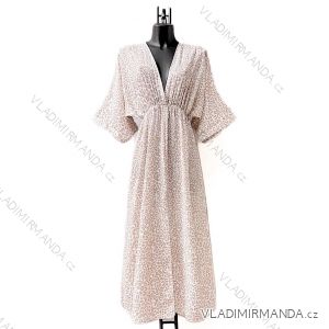 Langärmeliges Sommerkleid für Damen (Einheitsgröße S/M) ITALIAN FASHION IMPES238990