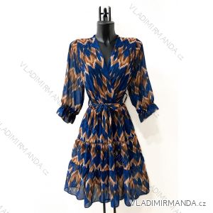 Langärmeliges Sommerkleid für Damen (Einheitsgröße S/M) ITALIAN FASHION IMPES238990