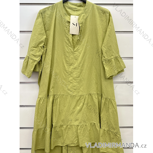 Langes trägerloses Pailletten-Partykleid für Damen (Einheitsgröße S/M) ITALIAN FASHION IMPSH233348