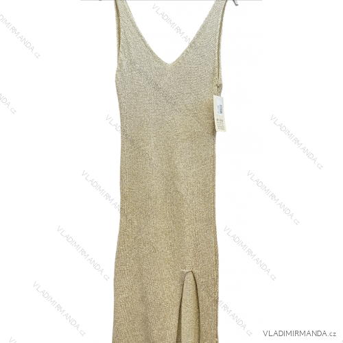 Trägerloses langes Partykleid für Damen (Einheitsgröße S/M) ITALIAN FASHION IMPSH2360055