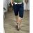 Shorts Sommer Shorts Frauen (Uni s / m) ITALIAN FASHION IM420568IMD 50/52 dunkelblau