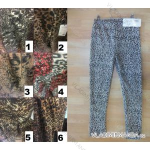 Leggings mit Thermo-Damen-Tigerfell (m-2xl) ELEVEK XYM-10X isoliert
