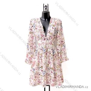 Sommerkleid Carmen aus Musselin für Damen (Einheitsgröße S/M) ITALIAN FASHION IMWE231506