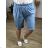 Damen-Jeansshorts in Übergröße (56/58 Einheitsgröße) POLISH FASHION IMWT24024 -   hellblau -   56/58