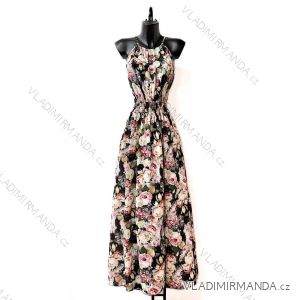 Langärmeliges Sommerkleid für Damen (Einheitsgröße S/M) ITALIAN FASHION IMPES238990