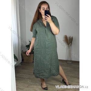 Langarm-Hemdkleid für Damen (S/M EINHEITSGRÖSSE) ITALIAN FASHION IMWD232607