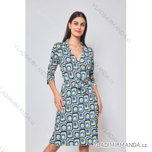 Langärmeliges Sommerkleid für Damen (Einheitsgröße S/M) ITALIAN FASHION IMPES238990