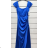 Langes, elegantes Carmen-Kurzarmkleid für Damen (S/M EINHEITSGRÖSSE) ITALIAN FASHION IMPSH246590