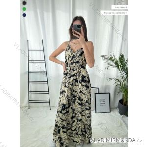 Sommerkleid Carmen aus Musselin für Damen (Einheitsgröße S/M) ITALIAN FASHION IMWE231506