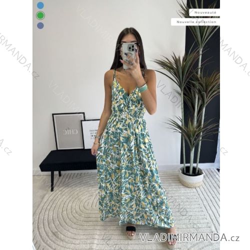 Sommerkleid Carmen aus Musselin für Damen (Einheitsgröße S/M) ITALIAN FASHION IMWE231506