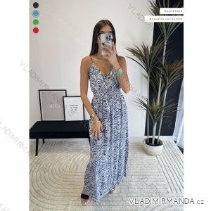 Sommerkleid Carmen aus Musselin für Damen (Einheitsgröße S/M) ITALIAN FASHION IMWE231506