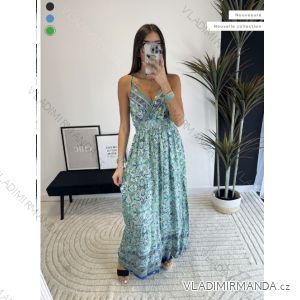 Sommerkleid Carmen aus Musselin für Damen (Einheitsgröße S/M) ITALIAN FASHION IMWE231506