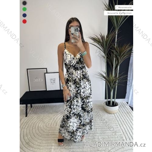 Sommerkleid Carmen aus Musselin für Damen (Einheitsgröße S/M) ITALIAN FASHION IMWE231506