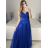 Trägerloses langes Partykleid für Damen (Einheitsgröße S/M) ITALIAN FASHION IMPSH2360055 -   růžová starorůžová -   S / M