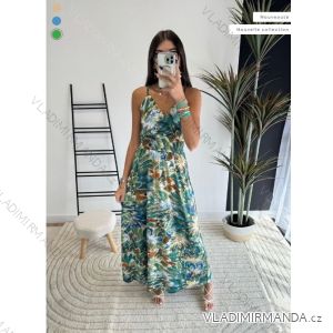 Sommerkleid Carmen aus Musselin für Damen (Einheitsgröße S/M) ITALIAN FASHION IMWE231506