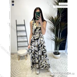 Sommerkleid Carmen aus Musselin für Damen (Einheitsgröße S/M) ITALIAN FASHION IMWE231506