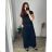 Langarmkleid mit Anhänger Damen Oversized (3XL / 4XL ONE SIZE) ITALIAN FASHION IMWQ2115022