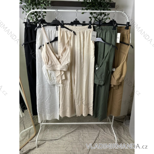 Set aus langen Hosen und Trägertop für Damen (Einheitsgröße S/M) ITALIAN FASHION IMPLP2372720010