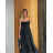 Langes elegantes Damenkleid mit Trägern (S/M ONE SIZE) ITALIAN FASHION IMPLP2330000125