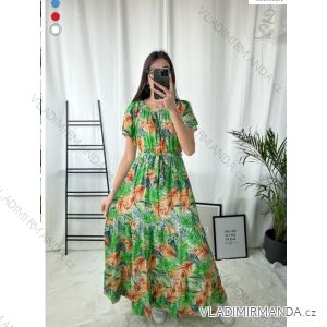 Sommerkleid Carmen aus Musselin für Damen (Einheitsgröße S/M) ITALIAN FASHION IMWE231506