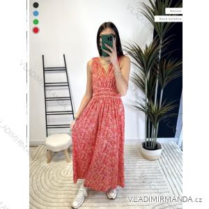 Sommerkleid Carmen aus Musselin für Damen (Einheitsgröße S/M) ITALIAN FASHION IMWE231506