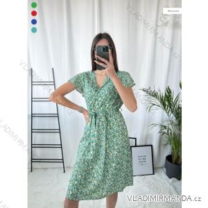 Sommerkleid Carmen aus Musselin für Damen (Einheitsgröße S/M) ITALIAN FASHION IMWE231506