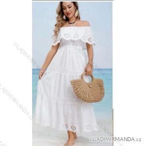 Damen-Sommerkleid mit 3/4-Ärmeln (Einheitsgröße S/M) INDIAN FASHION IMPEM23R9923