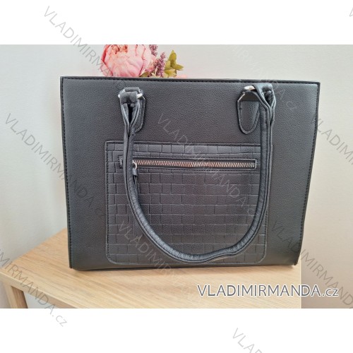 Damenhandtasche (EINZEL-GRÖSSE) TESSRA TES1970-MH EINHEITSGRÖSSE schwarz