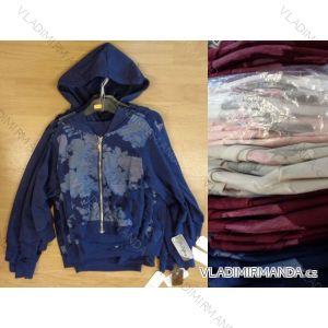 Sweatshirt Baby Mädchen mit Kapuze (4-14 Jahre) ITALIENISCHES MLADA MODEL 3007IMM
