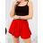 Sommershorts Damen (UNI s / m) ITALIENISCH MODA IMD20199 weiß S / M