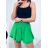 Sommershorts Damen (UNI s / m) ITALIENISCH MODA IMD20199 weiß S / M