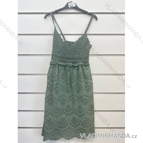 Trägerloses langes Partykleid für Damen (Einheitsgröße S/M) ITALIAN FASHION IMPSH2360055